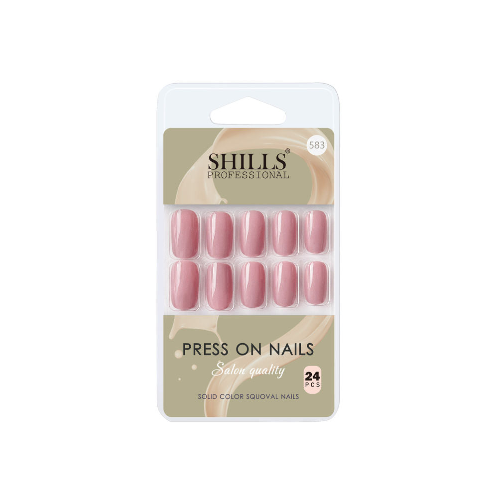 Shills Professional Reusable Press On Nails Square - SPN583 | Grocsy