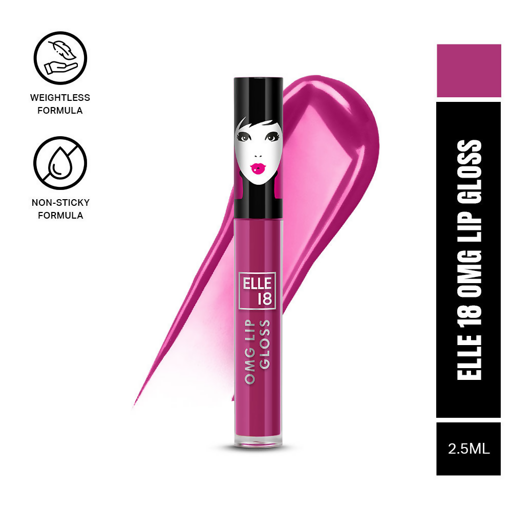 Elle 18 OMG Lip Gloss - Wicked Wine | Grocsy