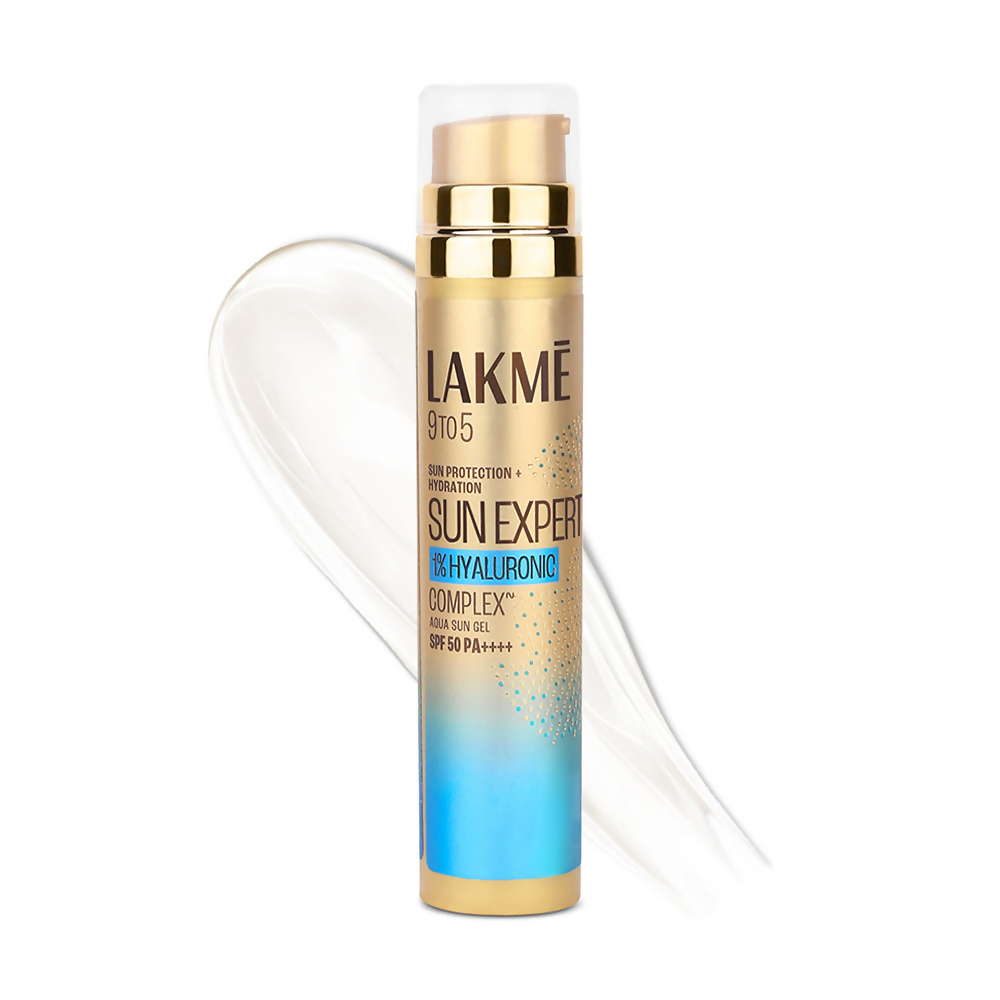 Lakme 9To5 Sun Expert 1% Hyaluronic Sunscreen, Spf 50 Pa+++ | Grocsy