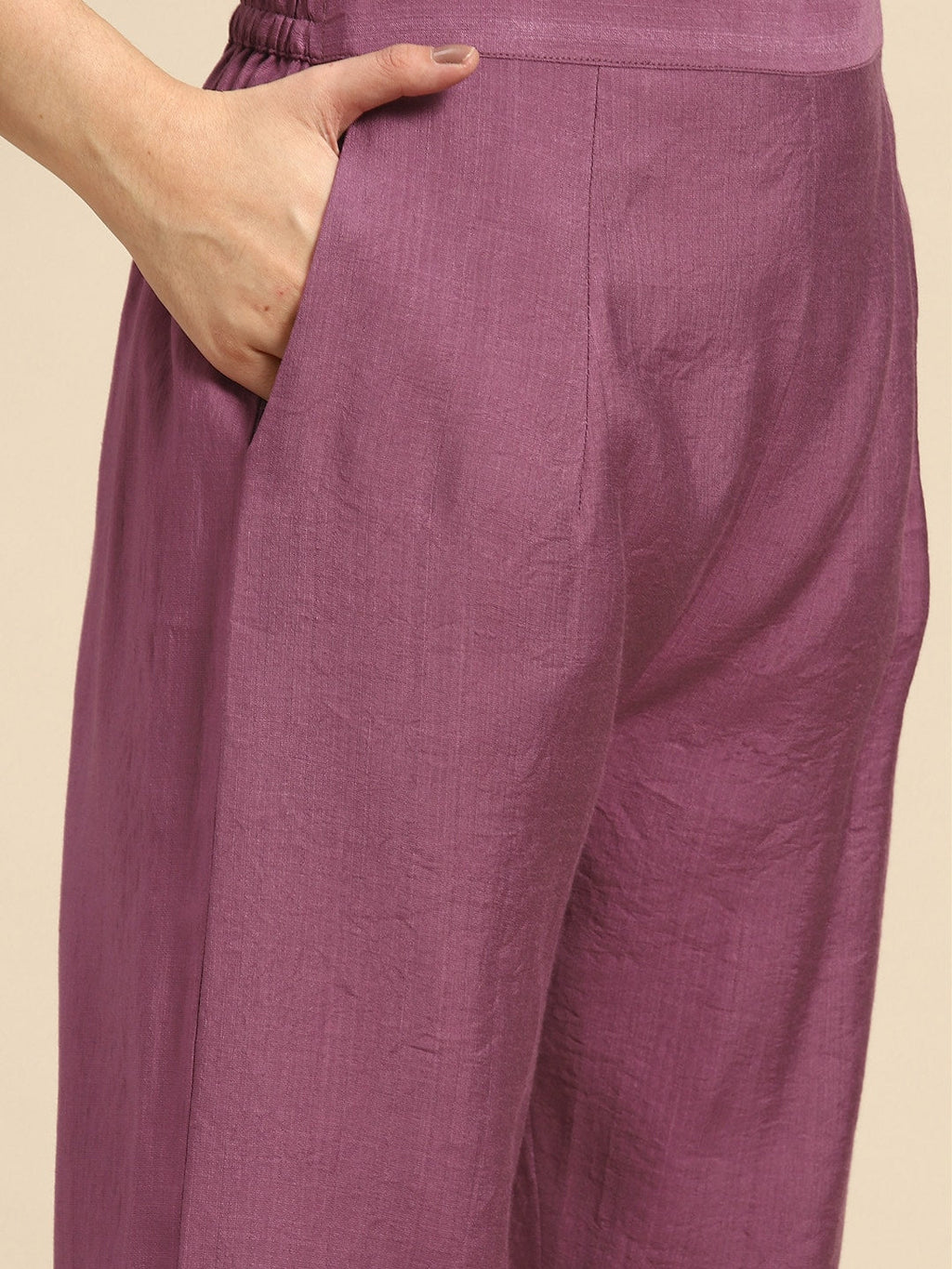 Sangria Women Embroidered Regular Thread Work Kurta with Trousers & With Dupatta | Grocsy