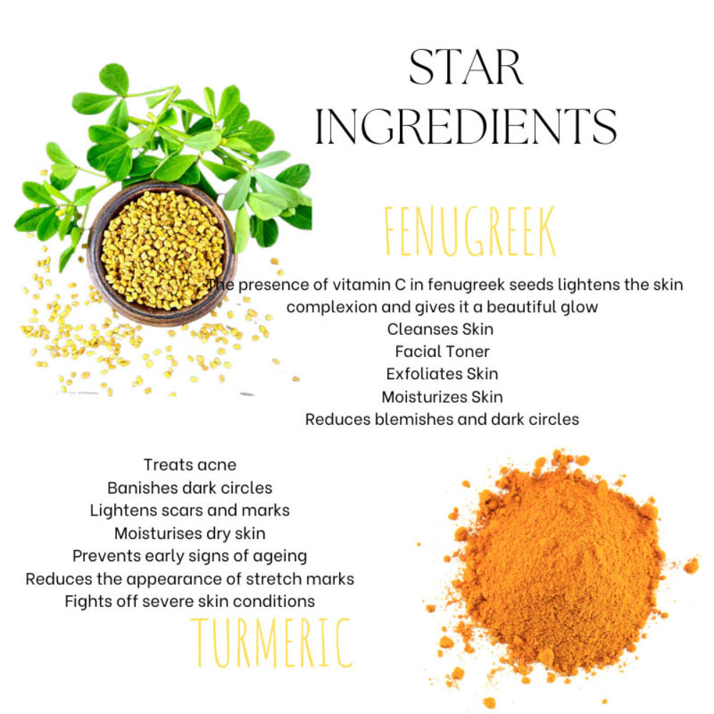 Ecoberry Fenugreek Turmeric Face Cream | Grocsy
