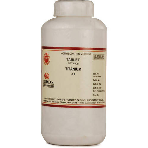 Lord's Homeopathy Titanium Tablets | Grocsy