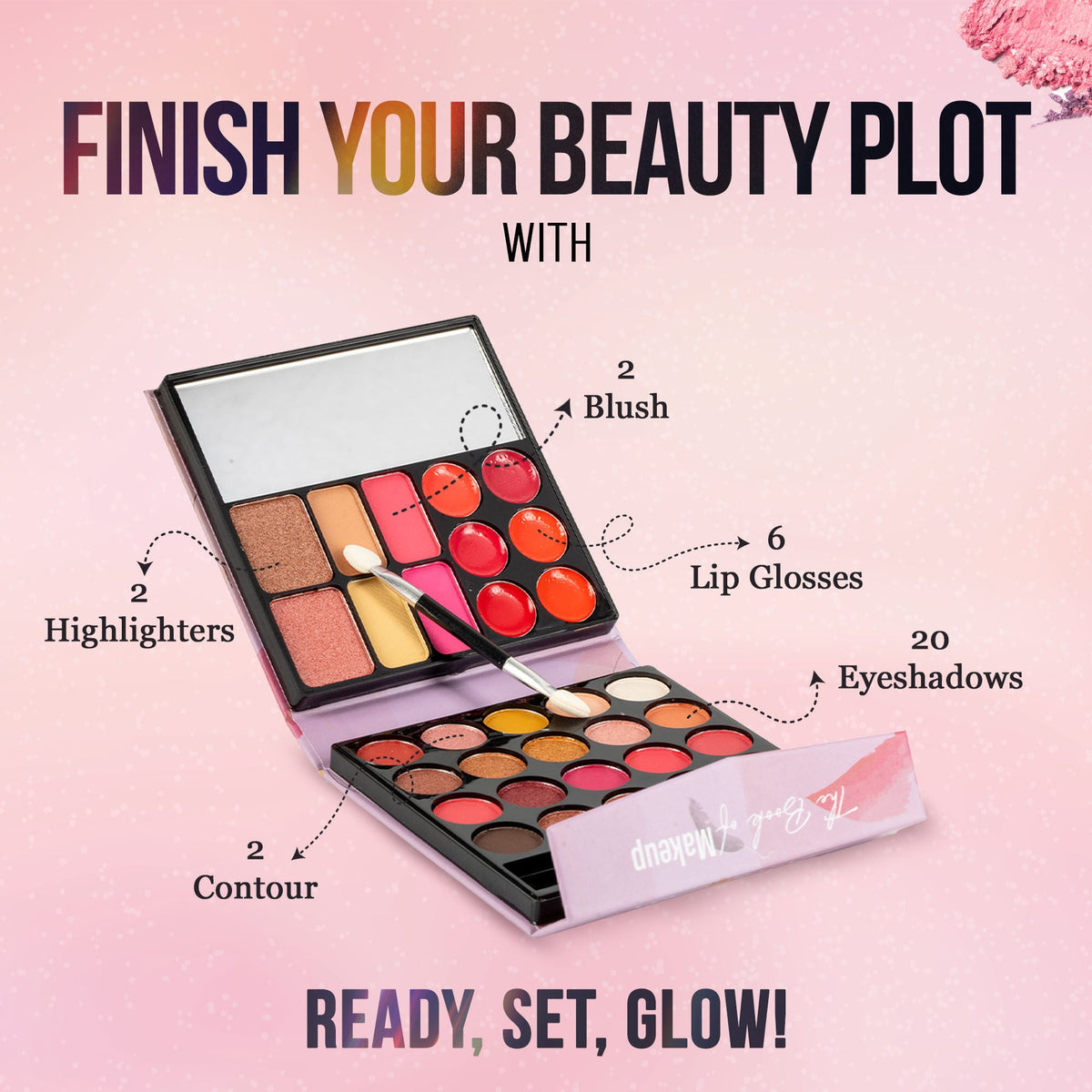 Hilary Rhoda The Book Of Makeup Kit - Multicolor 01 | Grocsy