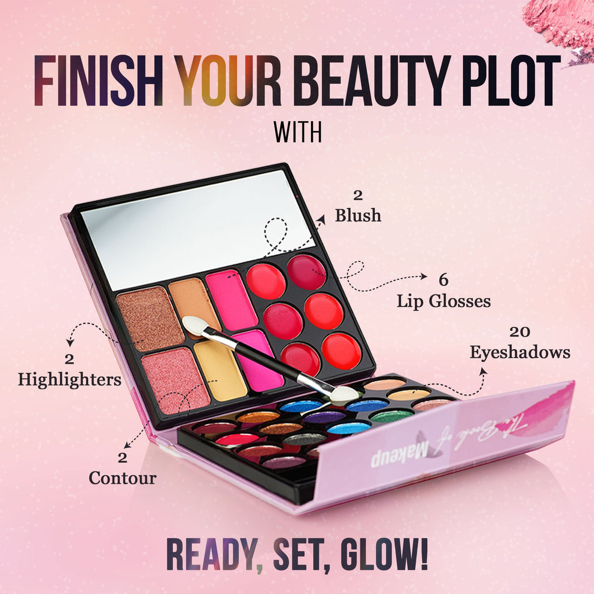 Hilary Rhoda The Book Of Makeup Kit - Multicolor 02 | Grocsy