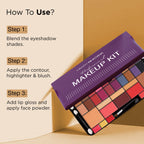 Hilary Rhoda Professional Makeup Kit - Multicolor 02 | Grocsy