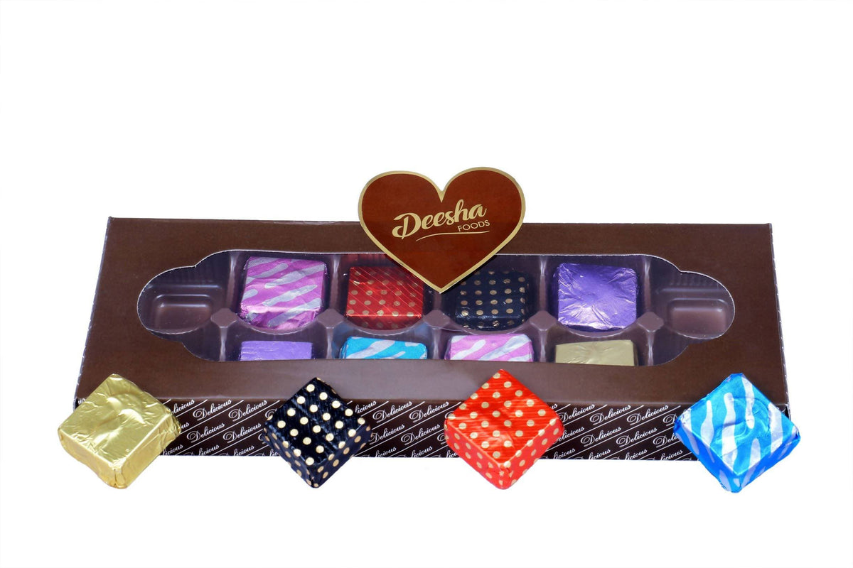Deesha Foods Assorted Dry fruits Chocolates | Grocsy