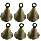 Uapan Brass Pooja Room Bells with J Hook | Grocsy