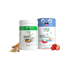 Little Joys Nutrimix Powder Kulfi Almond 2 - 6 Years + Brain Gummies Combo | Grocsy