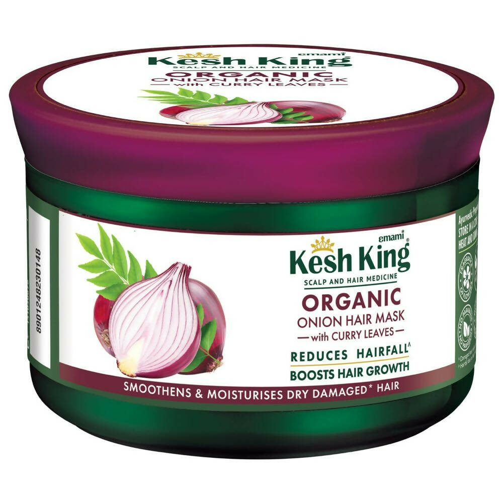 Kesh King Organic Onion Hair Mask With Curry Leaves | Grocsy