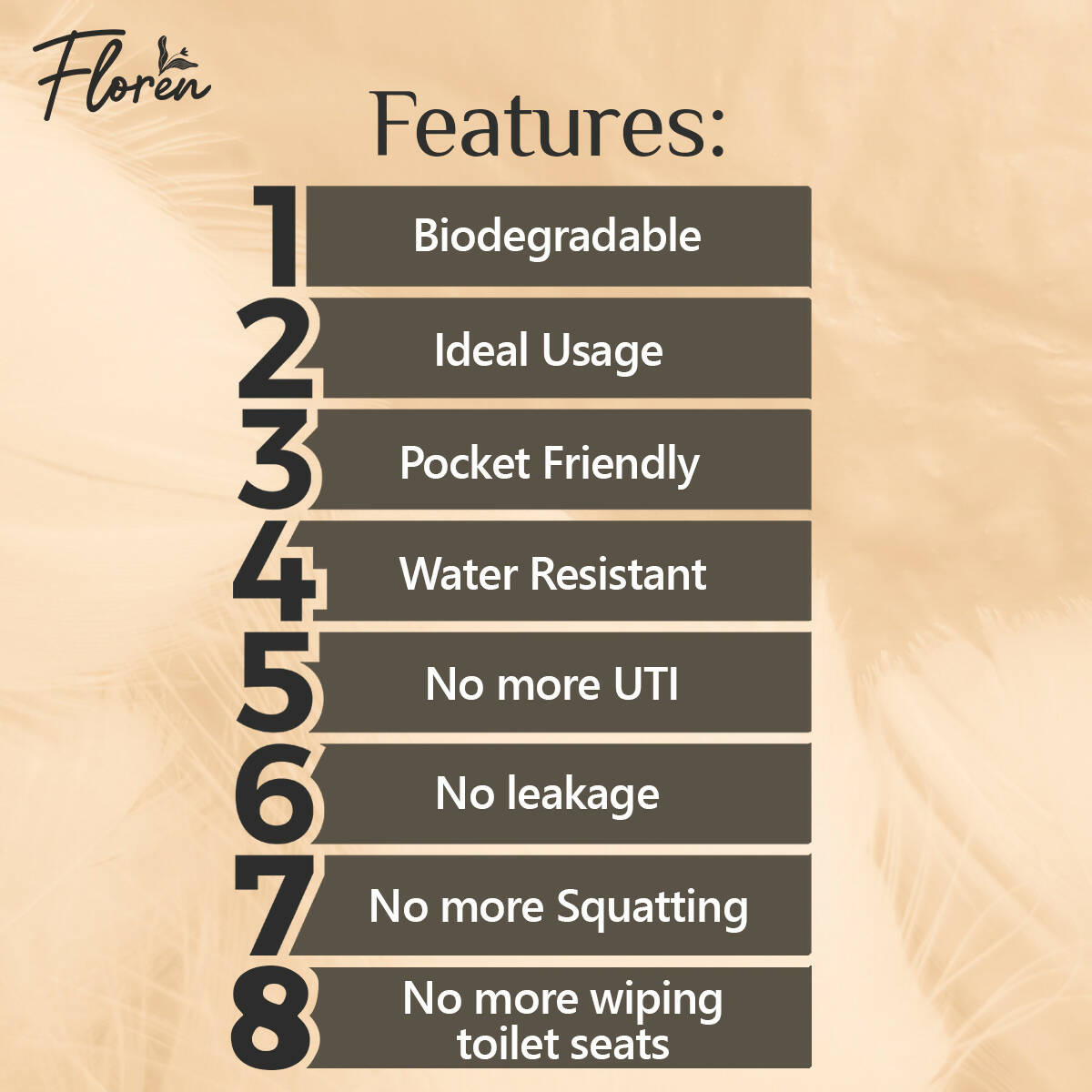 Floren Disposable Contactless Urination Device for Women & Girls | Grocsy