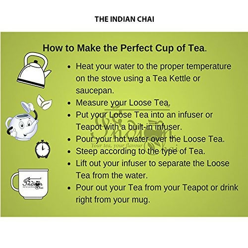 The Indian Chai - Organic Stevia Leaves Tea | Grocsy