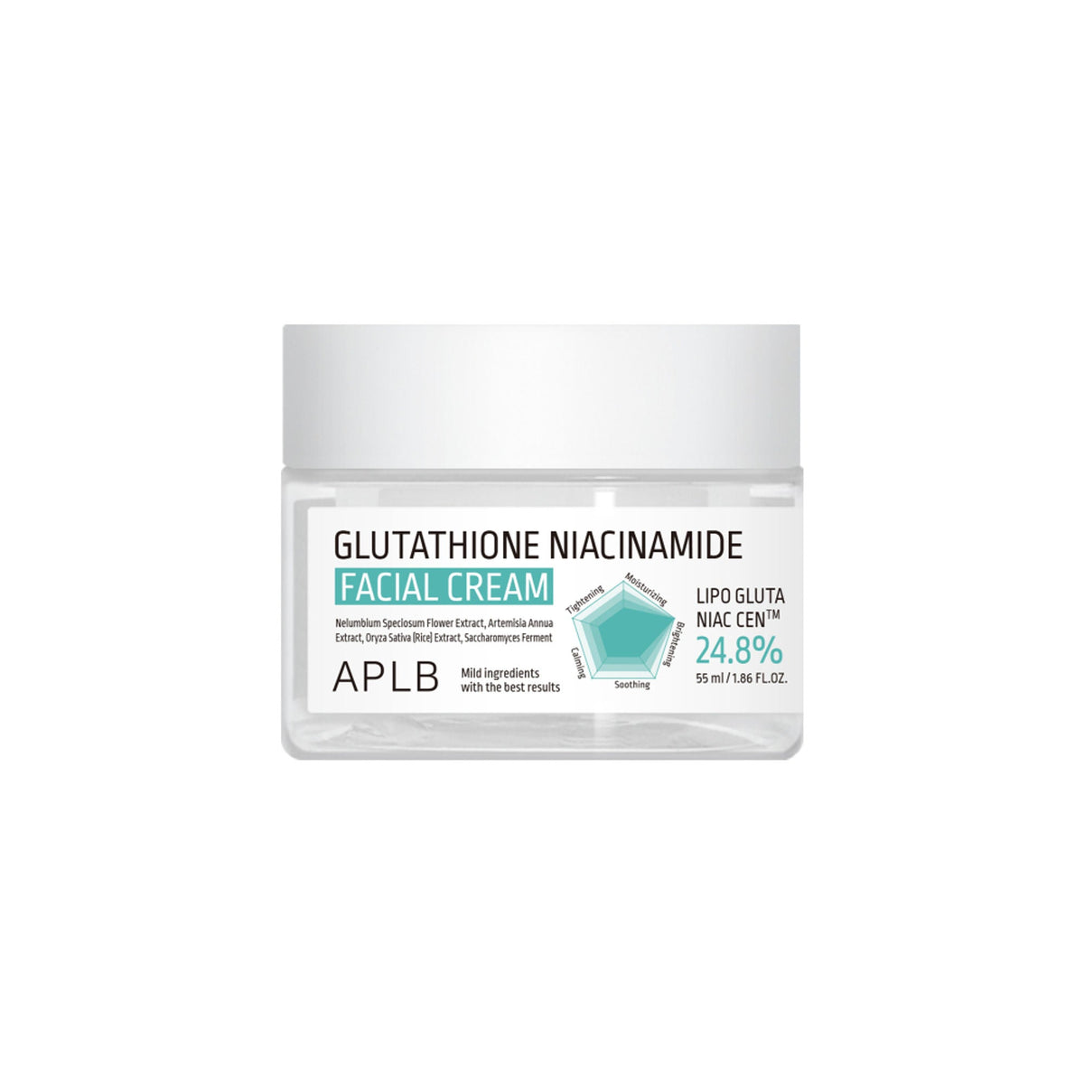 APLB Glutathione Niacinamide Facial Cream | Grocsy