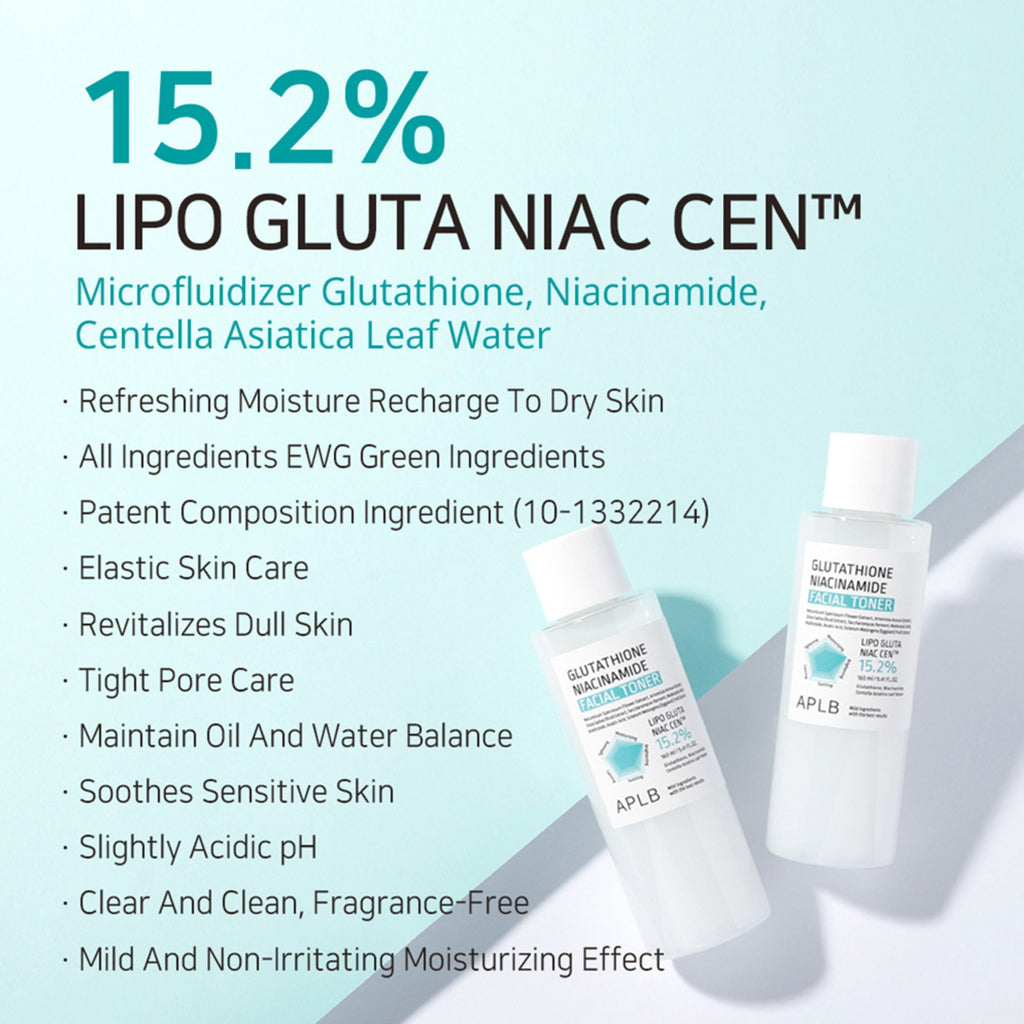 APLB Glutathione Niacinamide Facial Toner | Grocsy