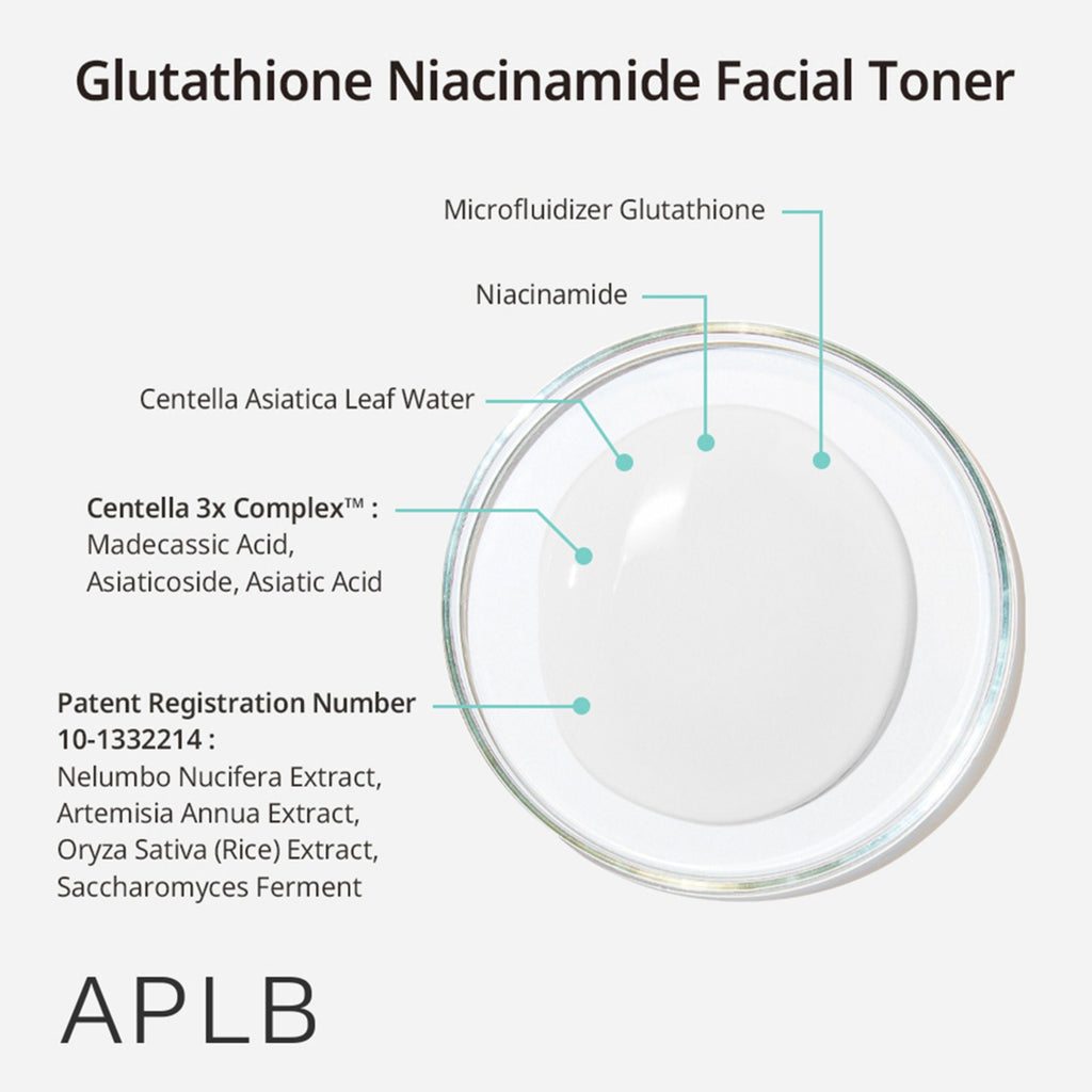 APLB Glutathione Niacinamide Facial Toner | Grocsy