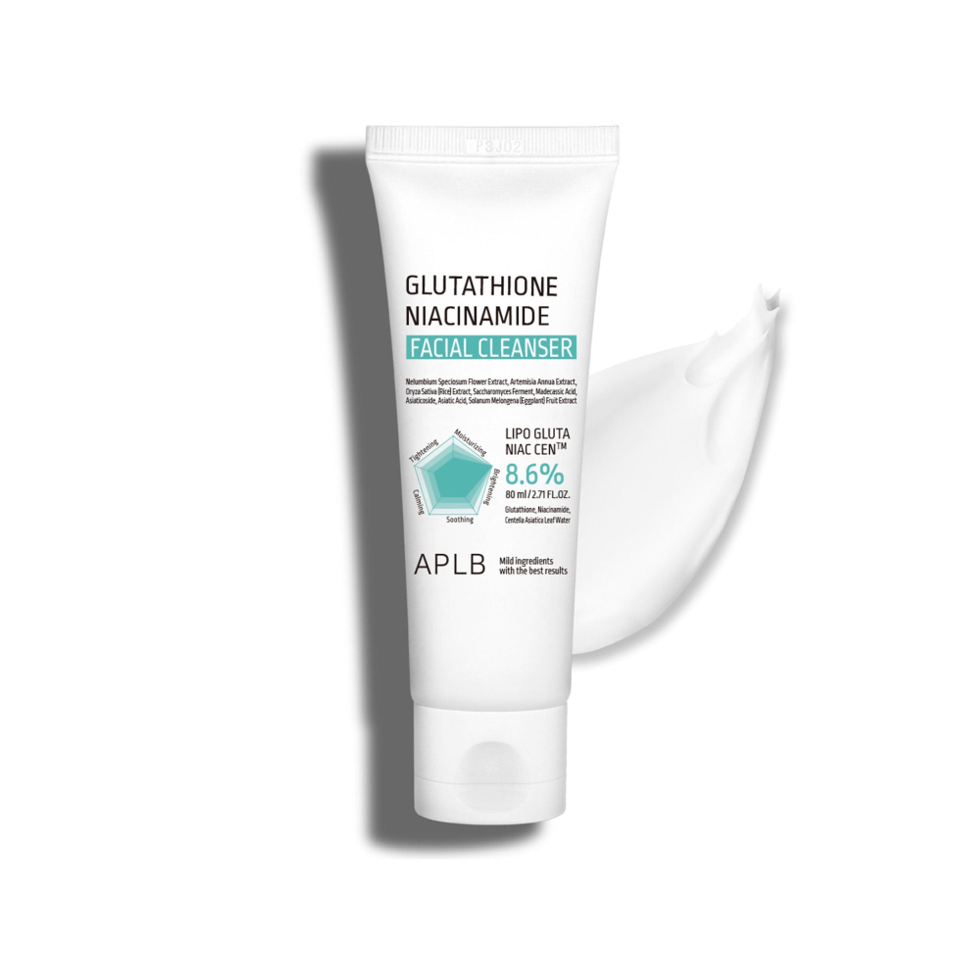 APLB Glutathione Niacinamide Facial Cleanser | Grocsy