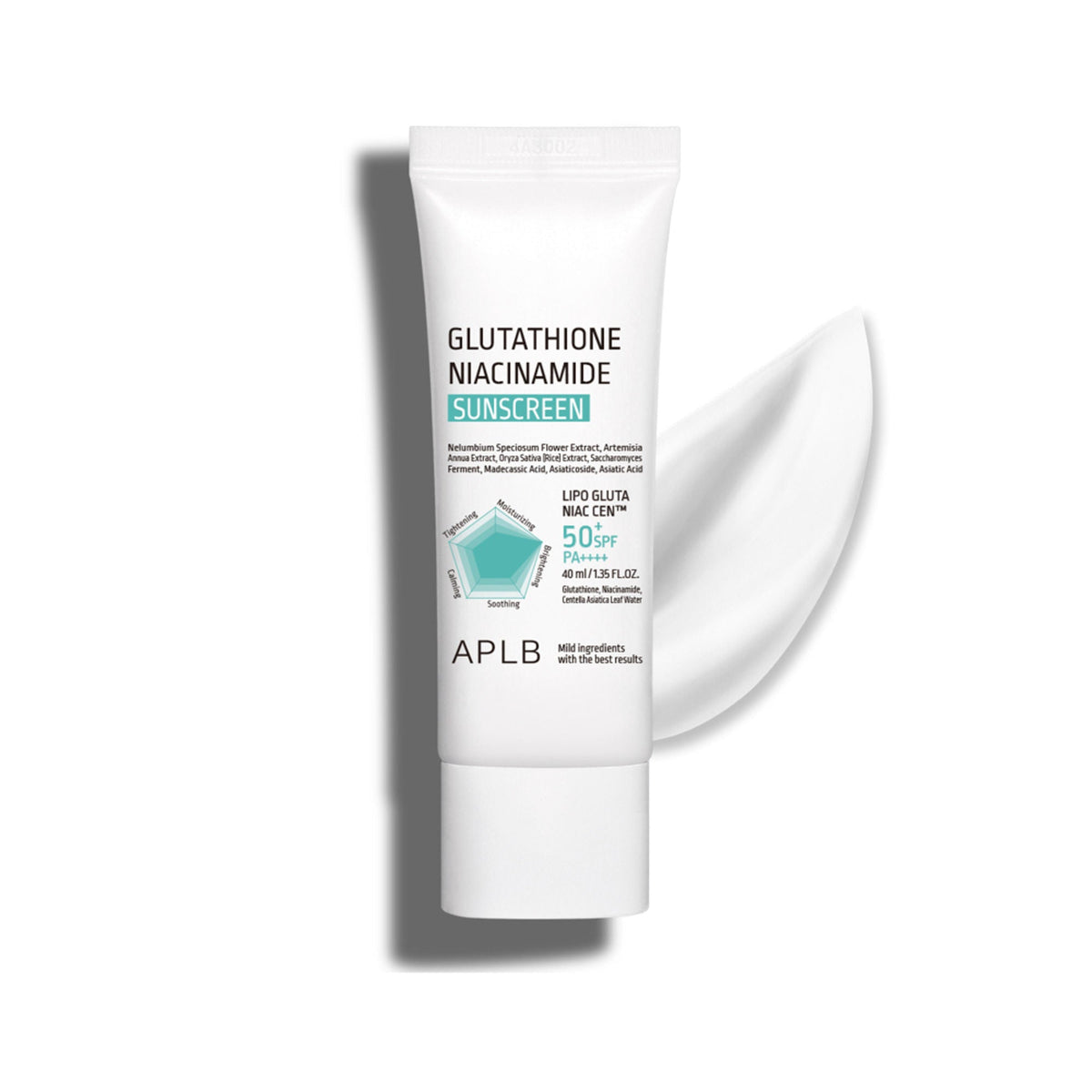 APLB Glutathione Niacinamide Sunscreen SPF 50+ PA++++ | Grocsy