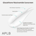APLB Glutathione Niacinamide Sunscreen SPF 50+ PA++++ | Grocsy