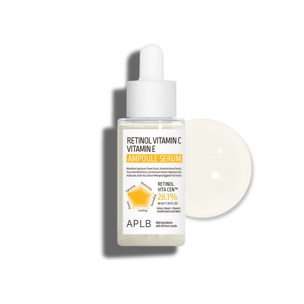 APLB Retinol Vitamin C Vitamin E Ampoule Serum | Grocsy