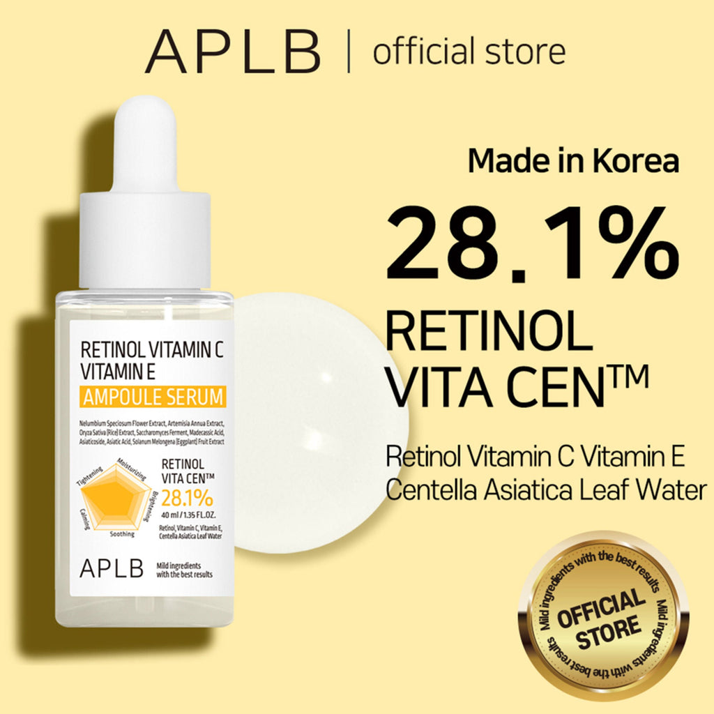 APLB Retinol Vitamin C Vitamin E Ampoule Serum | Grocsy