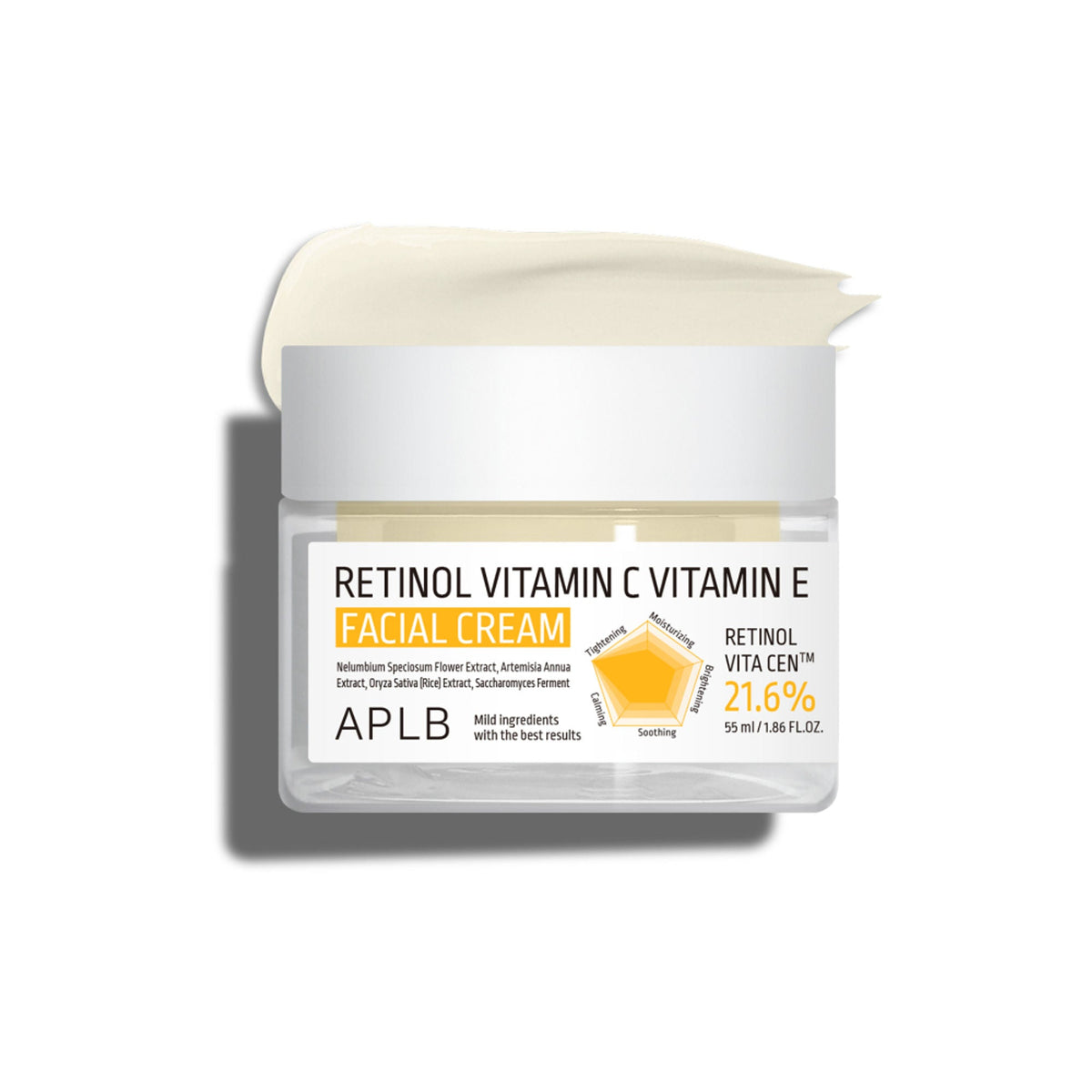 APLB Retinol Vitamin C Vitamin E Facial Cream | Grocsy