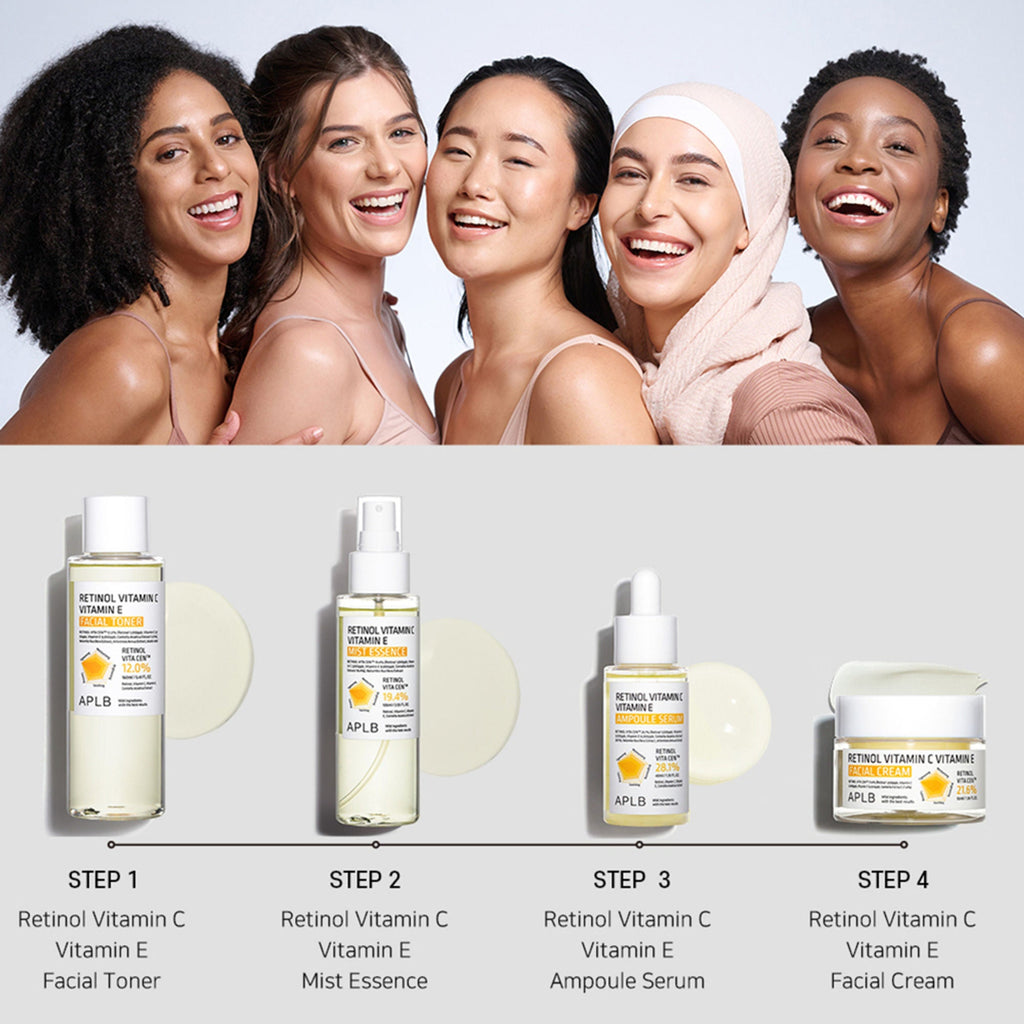 APLB Retinol Vitamin C Vitamin E Facial Cream | Grocsy