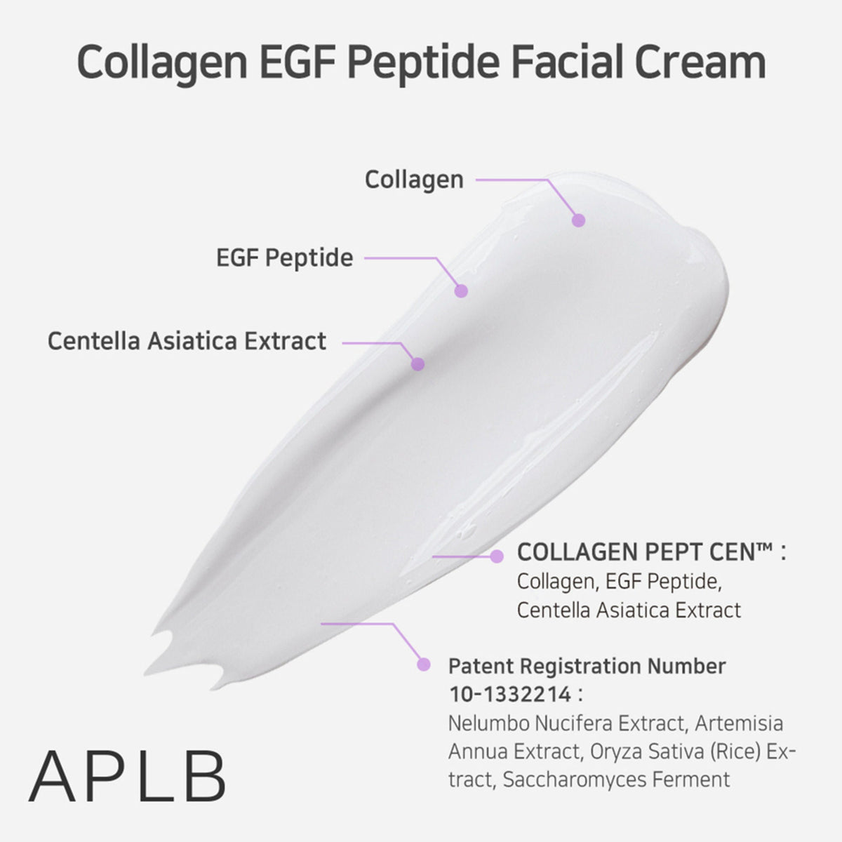 APLB Collagen EGF Peptide Facial Cream | Grocsy