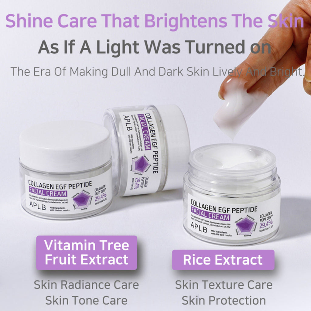 APLB Collagen EGF Peptide Facial Cream | Grocsy