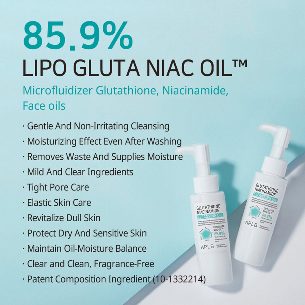 APLB Glutathione Niacinamide Cleansing Oil | Grocsy