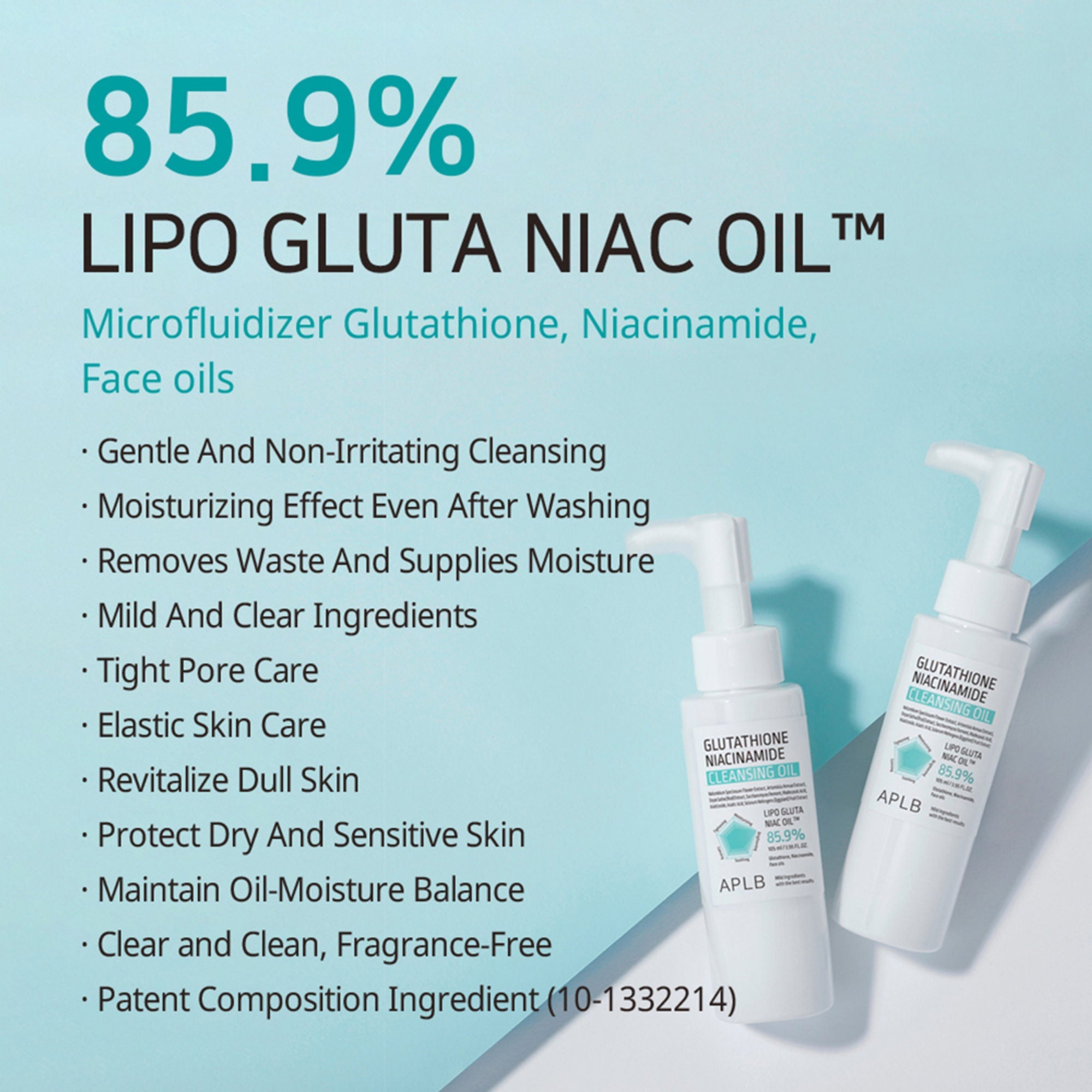 APLB Glutathione Niacinamide Cleansing Oil | Grocsy