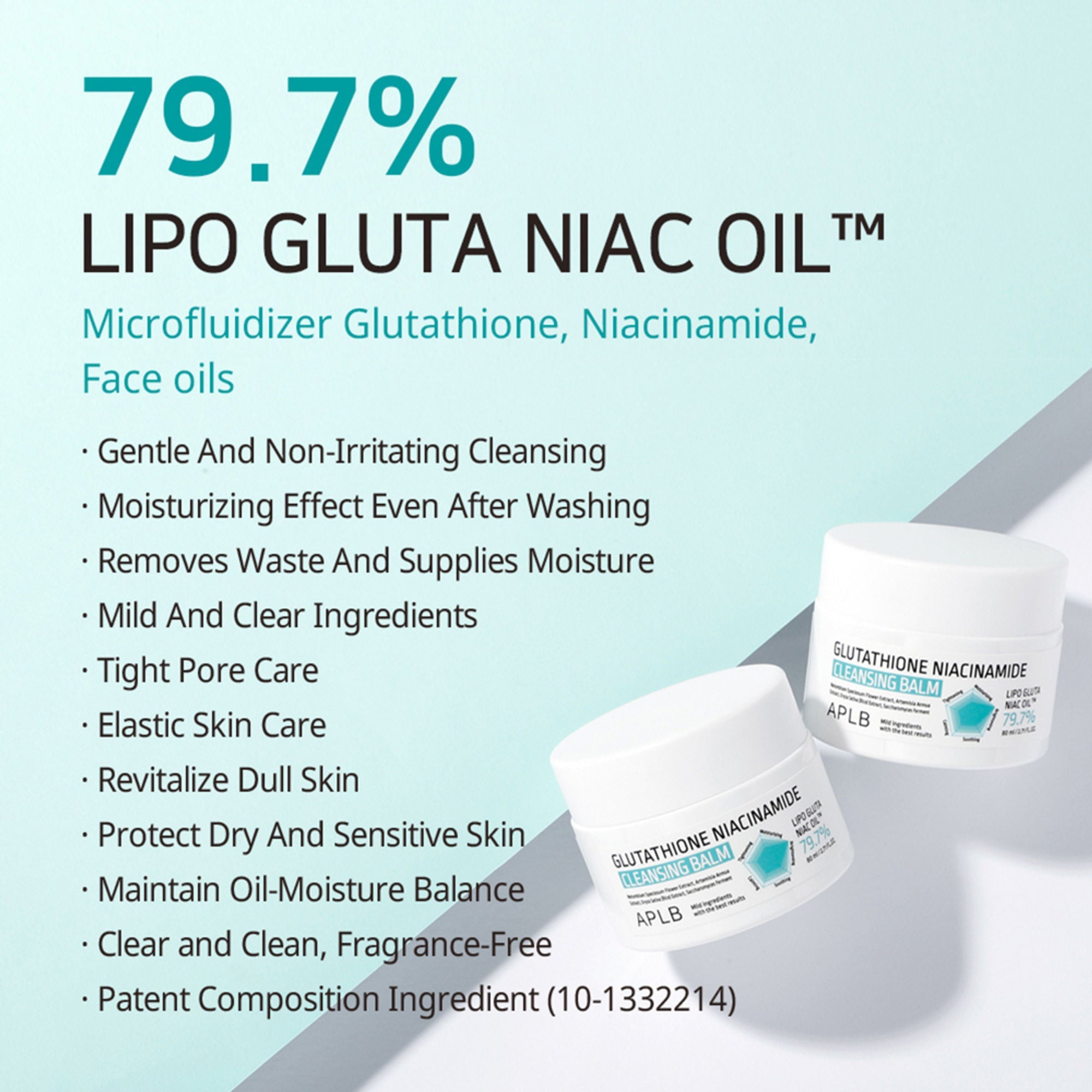 APLB Glutathione Niacinamide Cleansing Balm | Grocsy