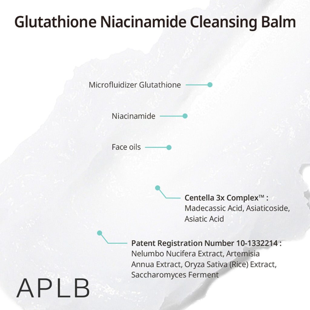 APLB Glutathione Niacinamide Cleansing Balm | Grocsy