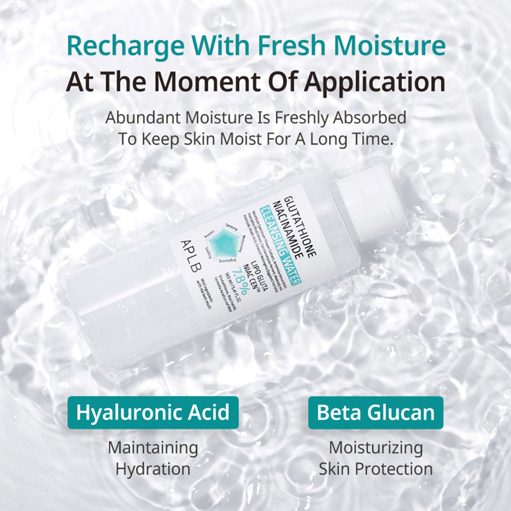 APLB Glutathione Niacinamide Cleansing Water | Grocsy