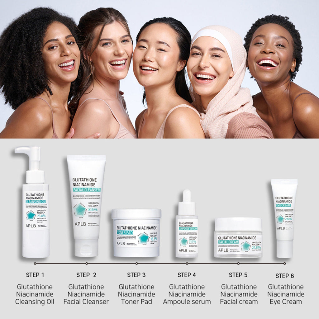 APLB Glutathione Niacinamide Toner Pad | Grocsy
