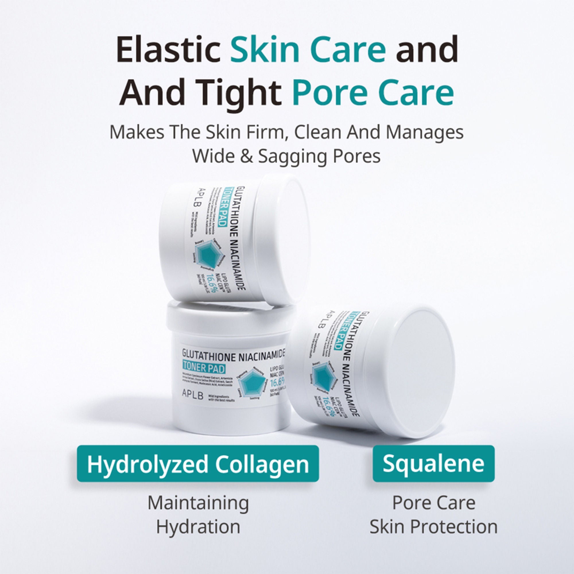 APLB Glutathione Niacinamide Toner Pad | Grocsy