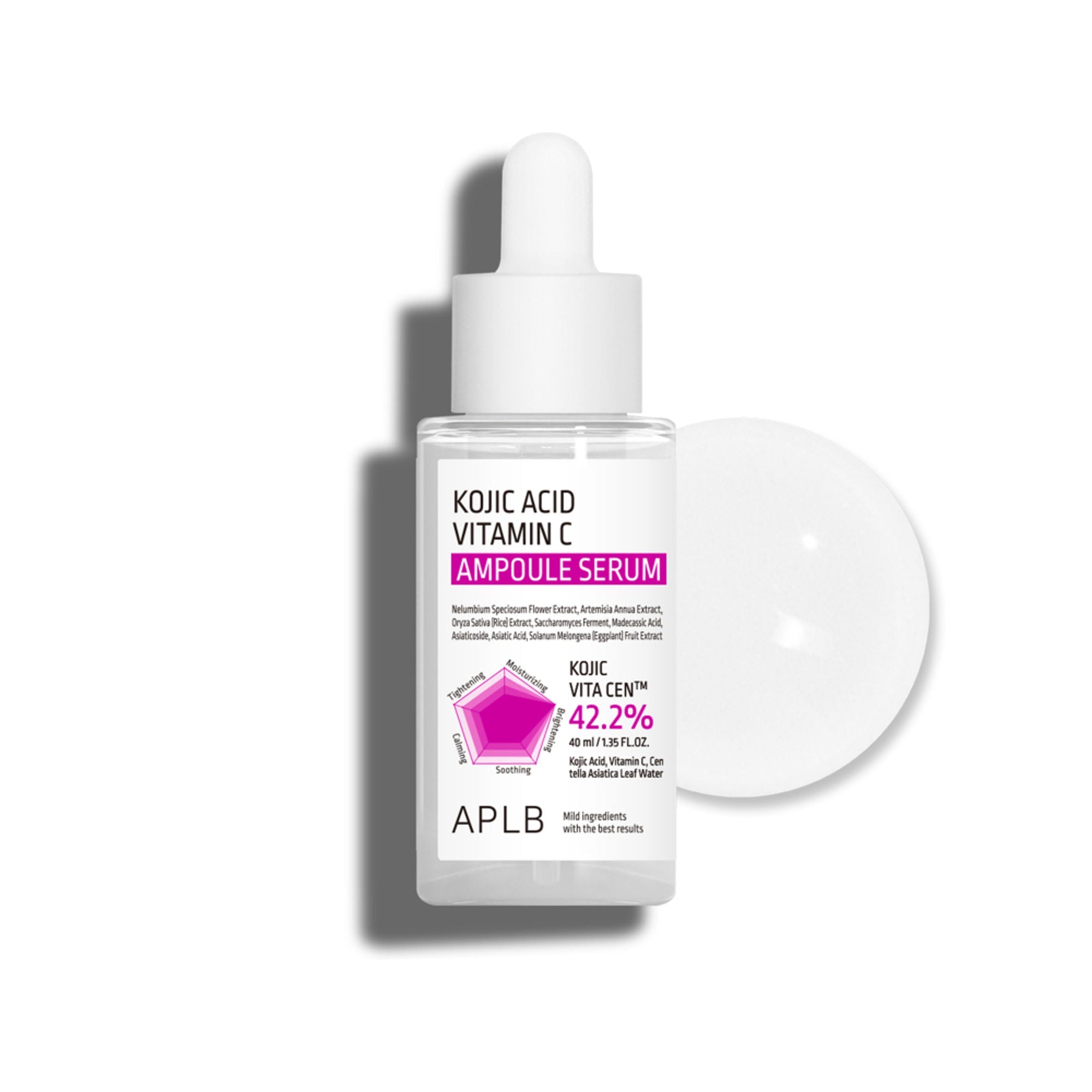 APLB Kojic Acid Vitamin C Ampoule Serum | Grocsy