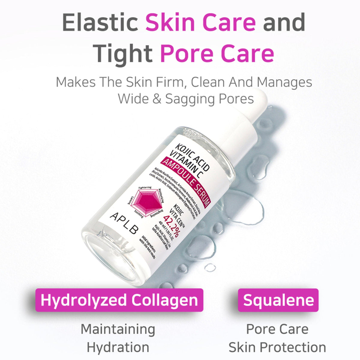 APLB Kojic Acid Vitamin C Ampoule Serum | Grocsy