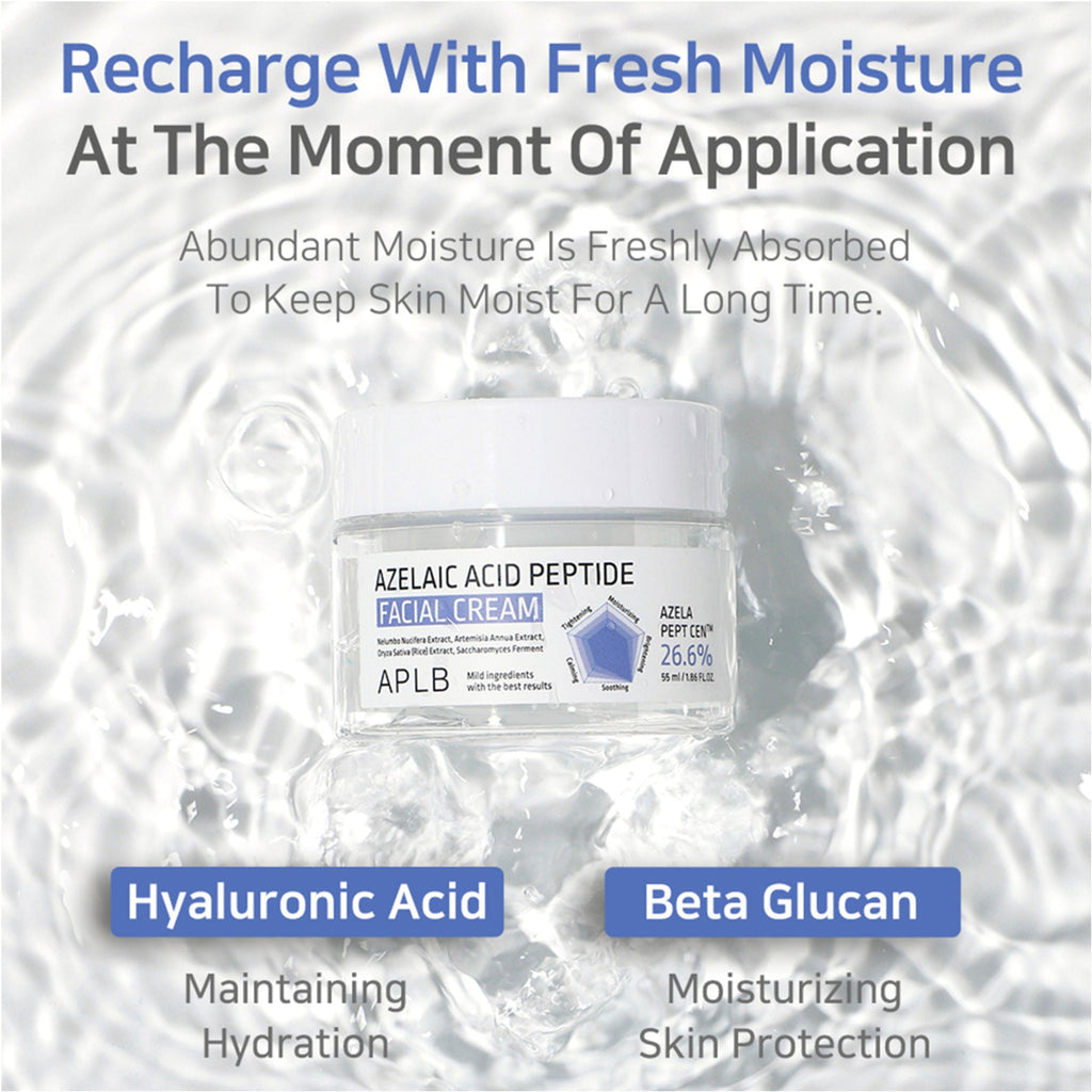 APLB Azelaic Acid Peptide Facial Cream | Grocsy
