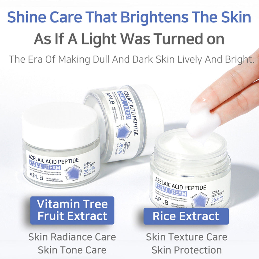 APLB Azelaic Acid Peptide Facial Cream | Grocsy