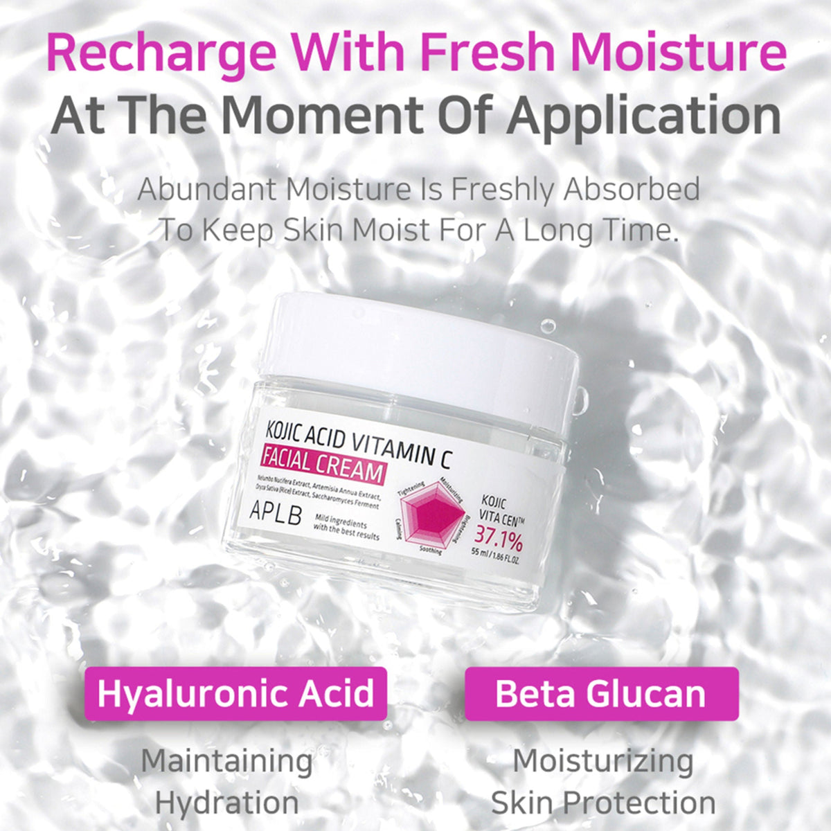 APLB Kojic Acid Vitamin C Facial Cream | Grocsy