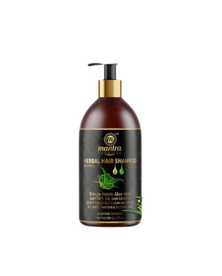 Mantra Organics Herbal Shampoo For Men | Grocsy