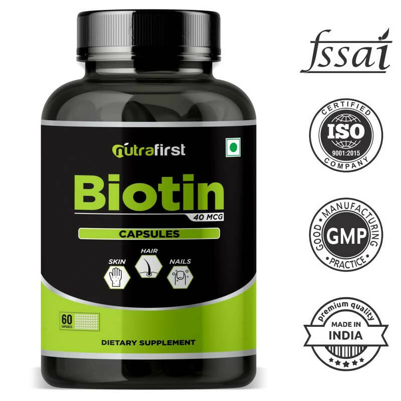 Nutrafirst Biotin Capsules | Grocsy