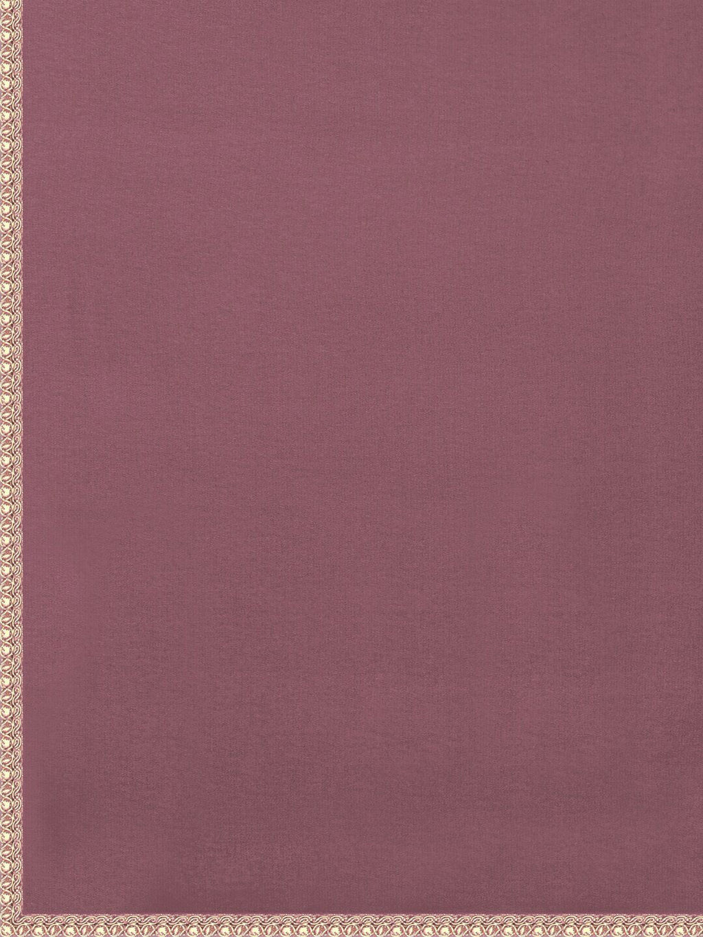 Sangria Mauve Embroidered Poly Georgette Saree | Grocsy