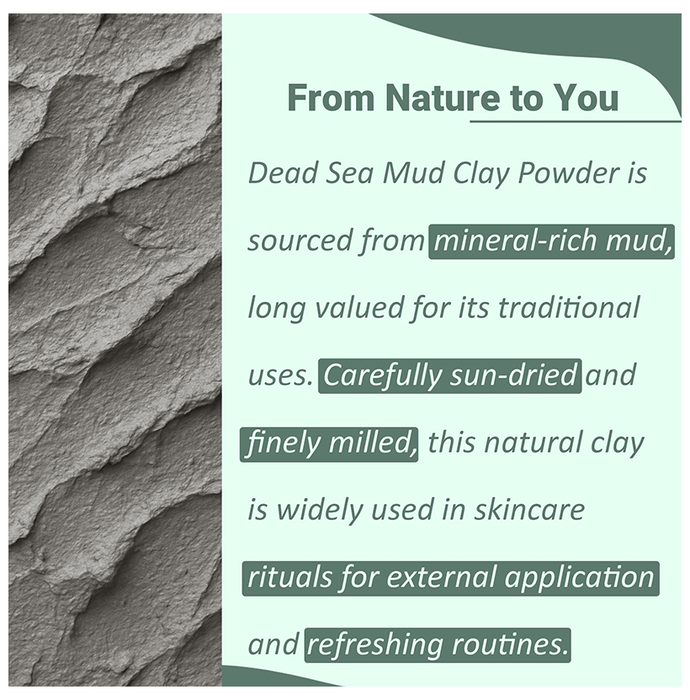 Minature Dead Sea Mud Powder | Grocsy