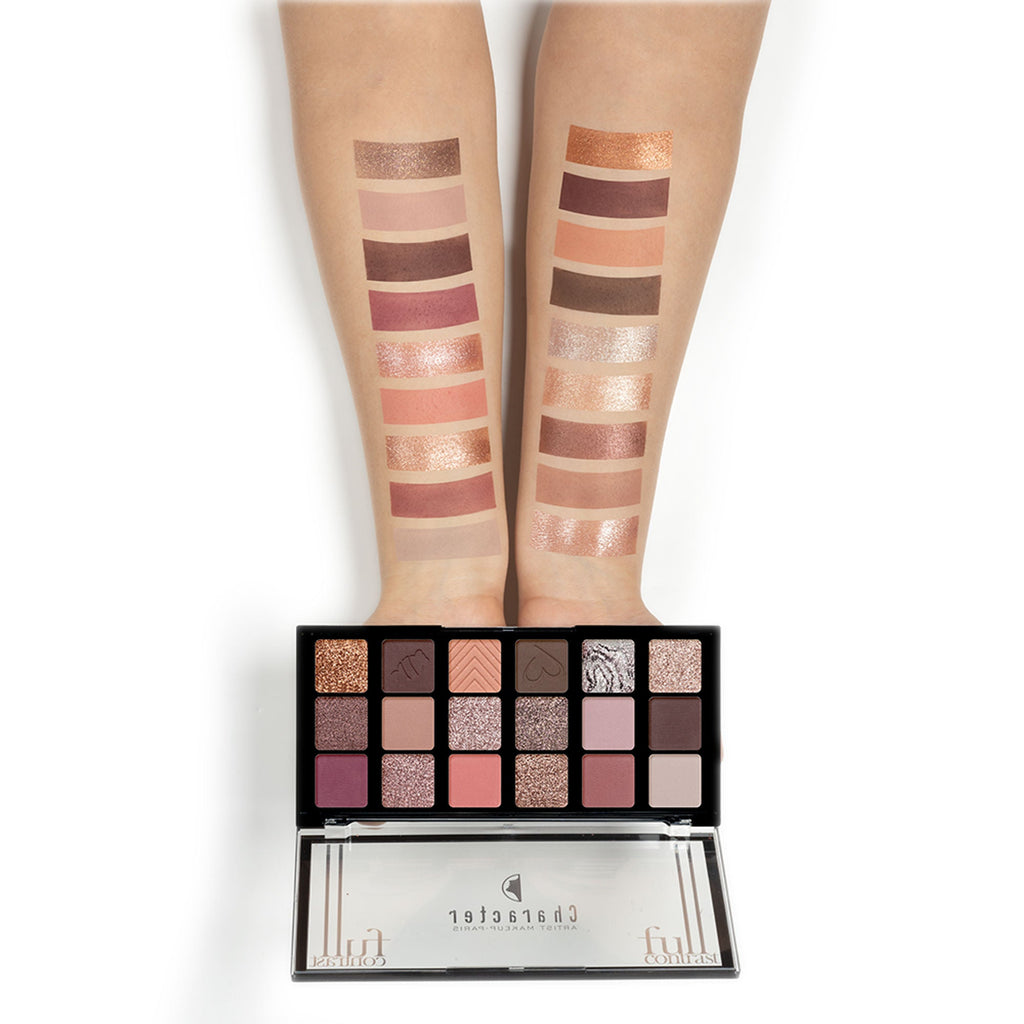 Character 18 Color Eyeshadow Palette - Smoky Elegance Cfc002 | Grocsy