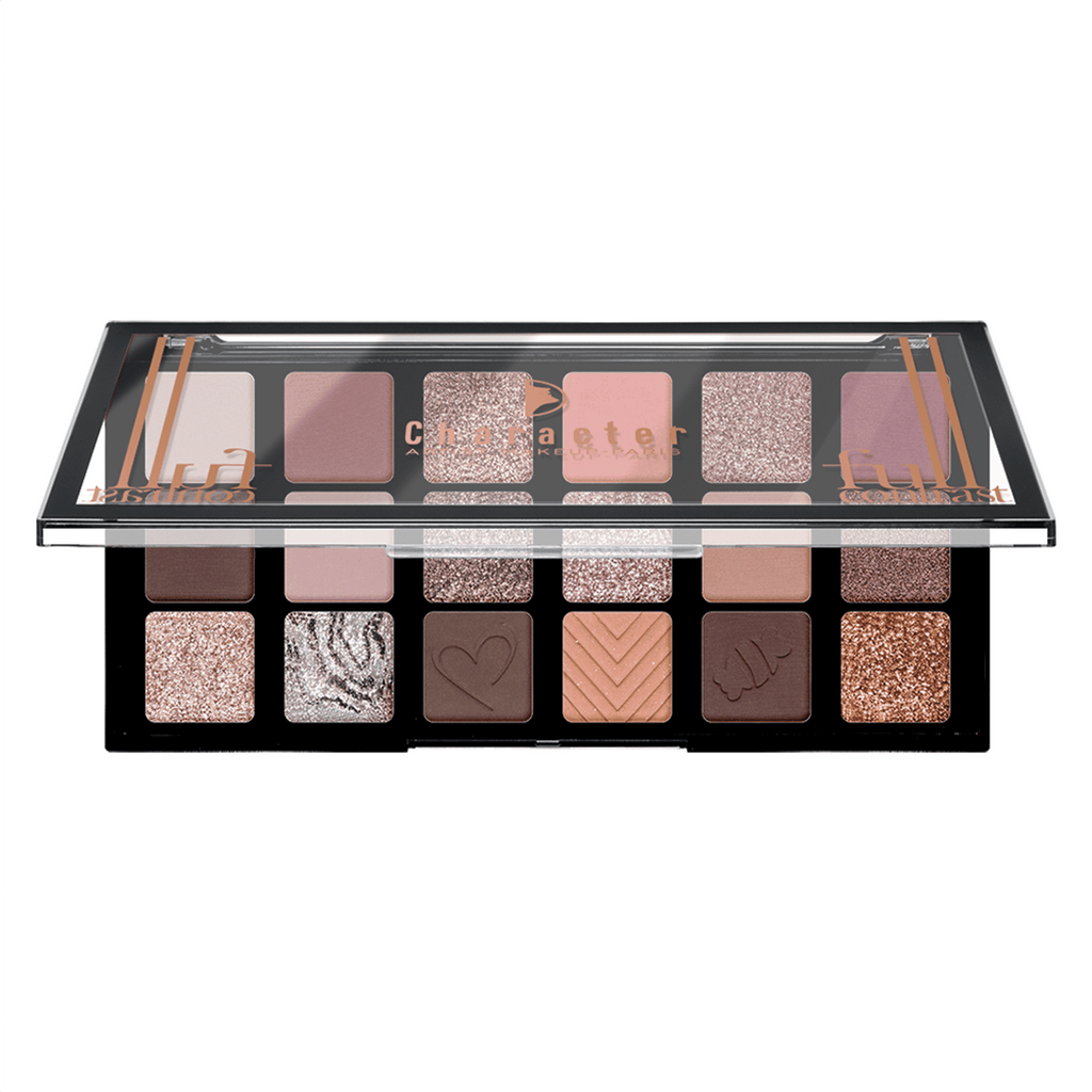 Character 18 Color Eyeshadow Palette - Smoky Elegance Cfc002 | Grocsy