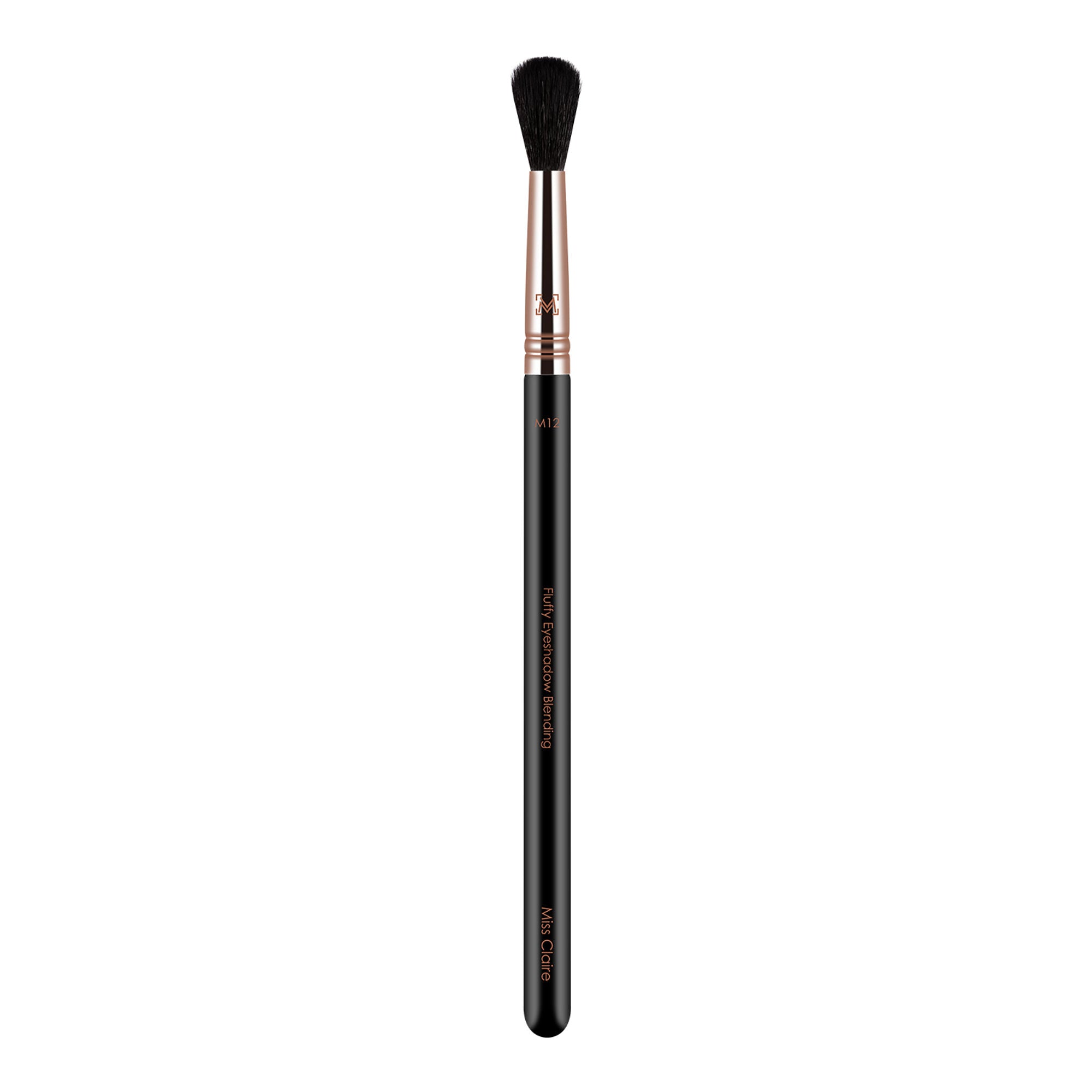 Miss Claire M12 - Fluffy Eyeshadow Blending Brush (Black) - Rose Gold | Grocsy