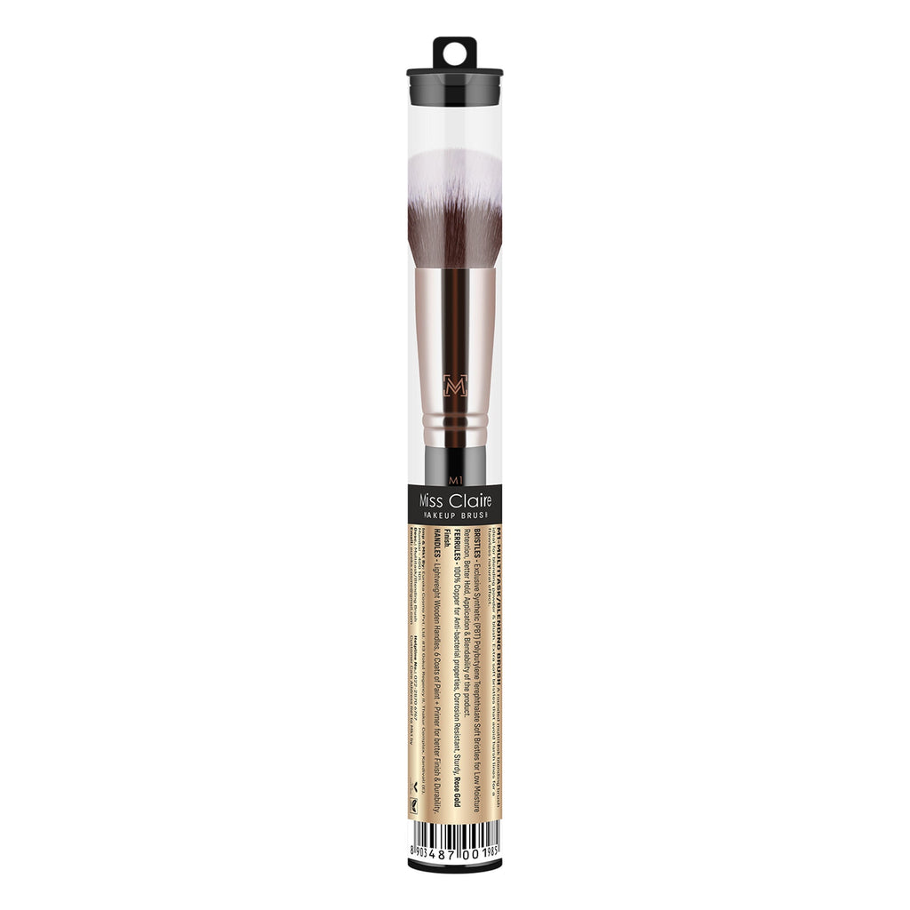 Miss Claire M1 - Multitask/Blending Brush - Rose Gold | Grocsy