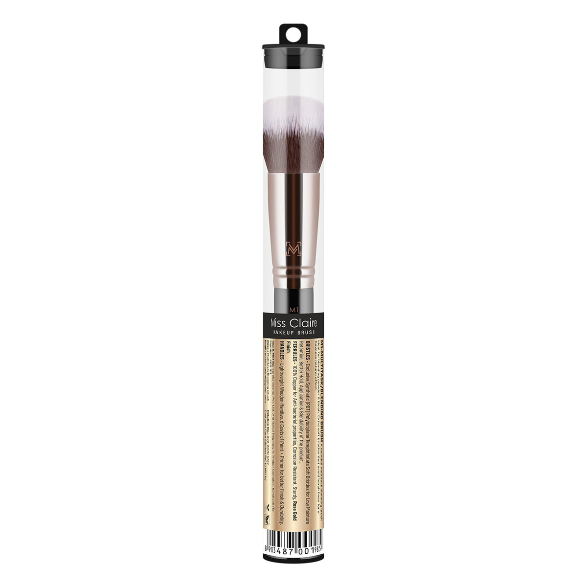 Miss Claire M1 - Multitask/Blending Brush - Rose Gold | Grocsy