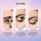 MARS Cosmetics Eye Enchanted Brush - Set of 3 | Grocsy