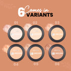 MARS Cosmetics HD Mattifying Compact Powder - 06 Cocoa | Grocsy